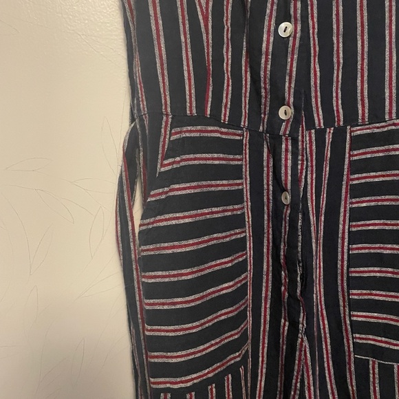 Dex Pinstripe Romper - Picture 4 of 6